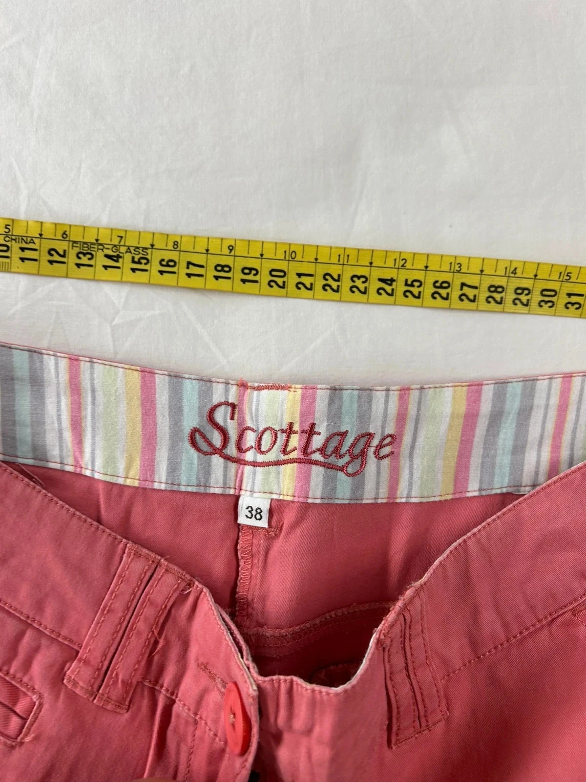 Vintage roze spijkerbroek Scottage – photo 8